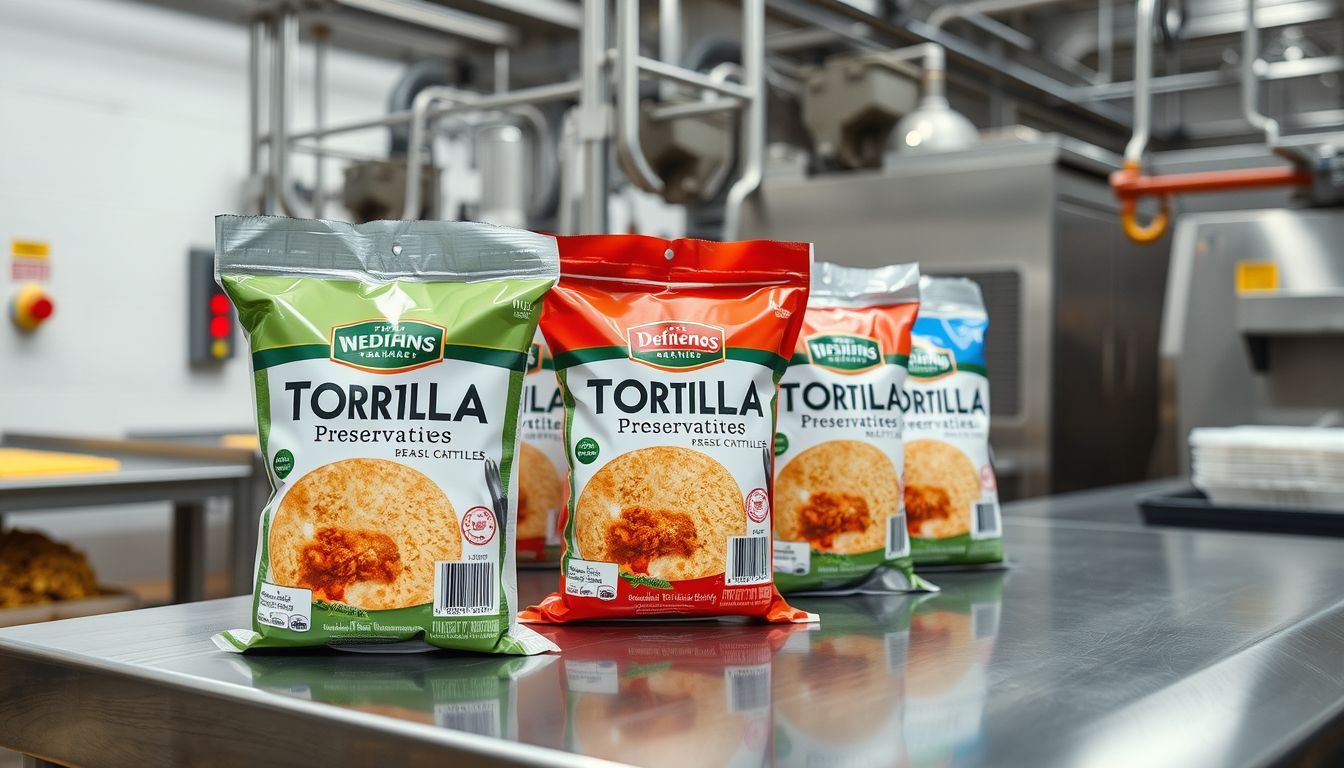 Conservadores para Tortillas de Maiz
